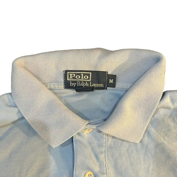 Polo Ralph Lauren Size‎ Medium Blue Polo - Picture 3 of 4